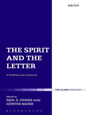 cover image of The Spirit and the Letter